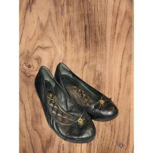 Cole Haan women’s black‎ wedge shoes